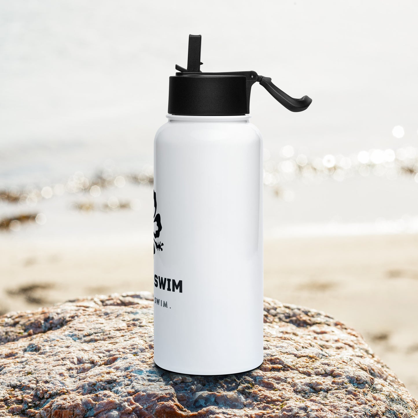 Caribe Swim – Stainless Steel Water Bottle (32 oz / 950 ml)-Caribe Swim